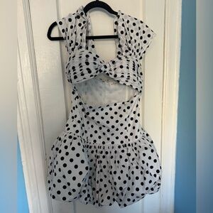 Polka Dot Bubble Dress